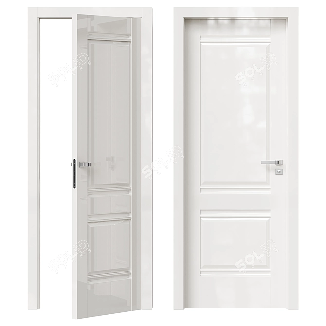 ProfilDoors Internal Door, Series L 3D model image 1