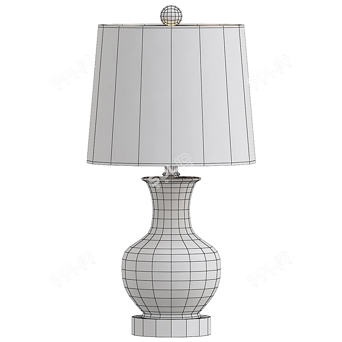 Sleek Model Soren Table Lamp 3D model image 2