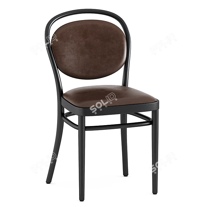 Sleek 214 P Thonet Chair 3D model image 3