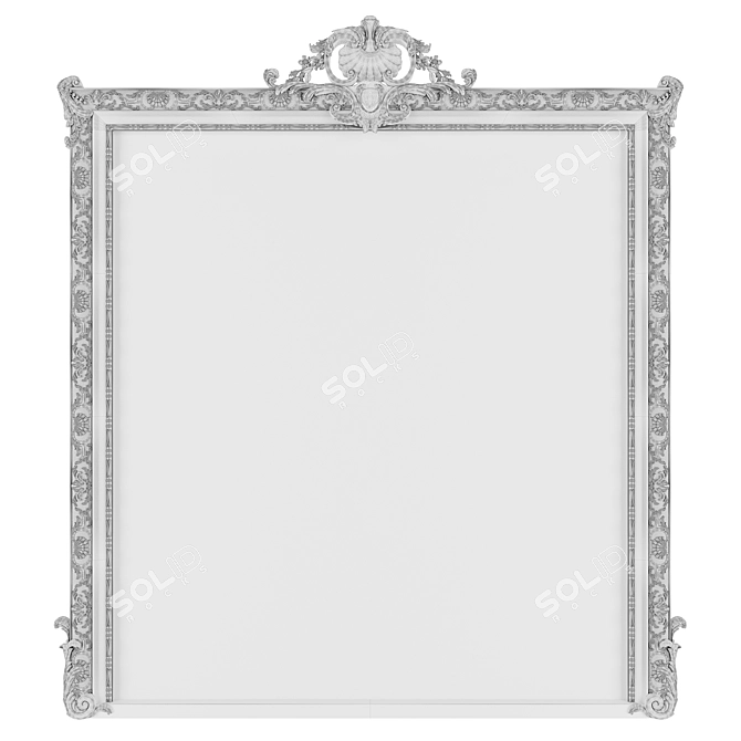 Customizable Handcrafted Mirror - Romano Home 3D model image 3