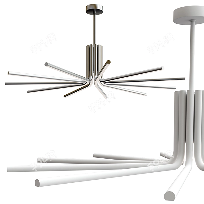 Modern LED Pendant Lamp by Artemide 3D model image 1