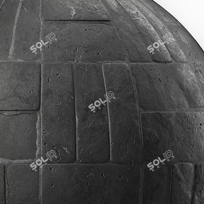 Seamless Stone Paving Textures 4k 3D model image 5