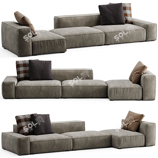 Modern 3D Model Boca Navi 3D model image 1