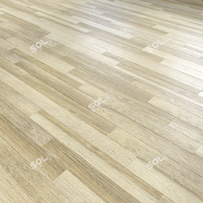 High-Quality 3D Wooden Flooring Model 3D model image 3