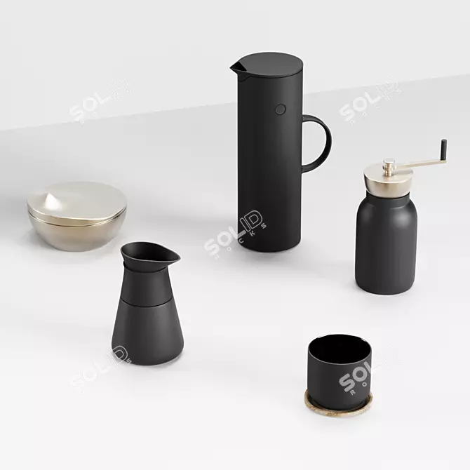 Sleek Stelton Set 2018 Edition 3D model image 3