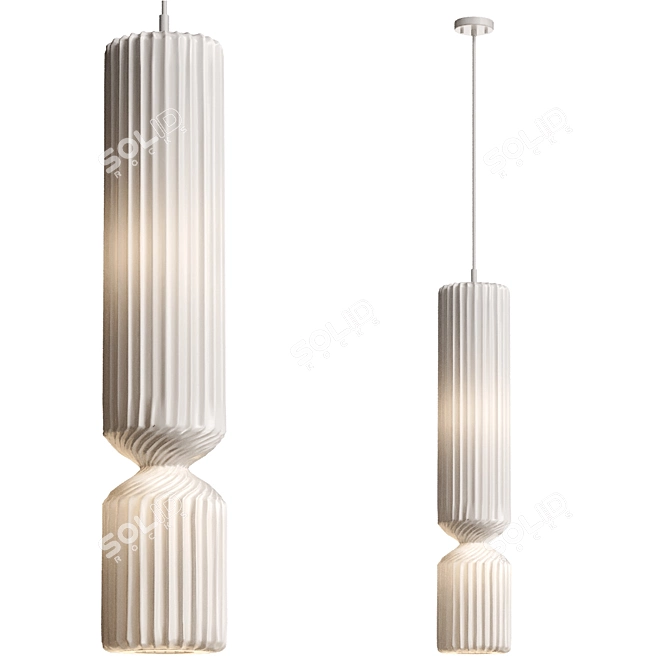 Taisto Pendant Light 3D Model 3D model image 2