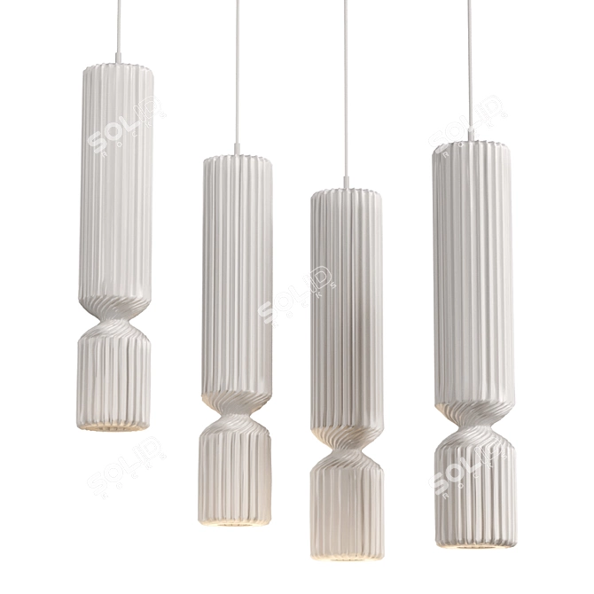 Taisto Pendant Light 3D Model 3D model image 3