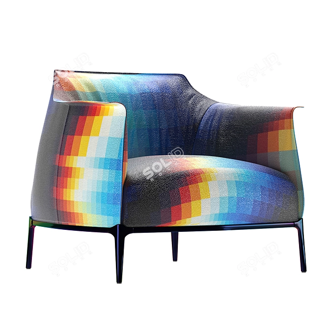 PF Archibald Armchair Modelling Files 3D model image 1