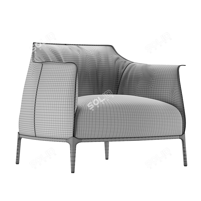 PF Archibald Armchair Modelling Files 3D model image 3