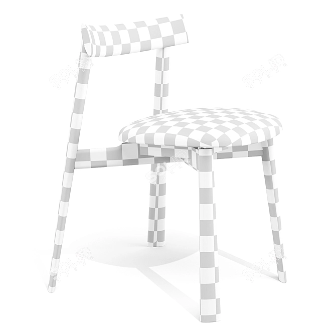 Cizeta Remo: Elegant Boat-inspired Chairs 3D model image 7