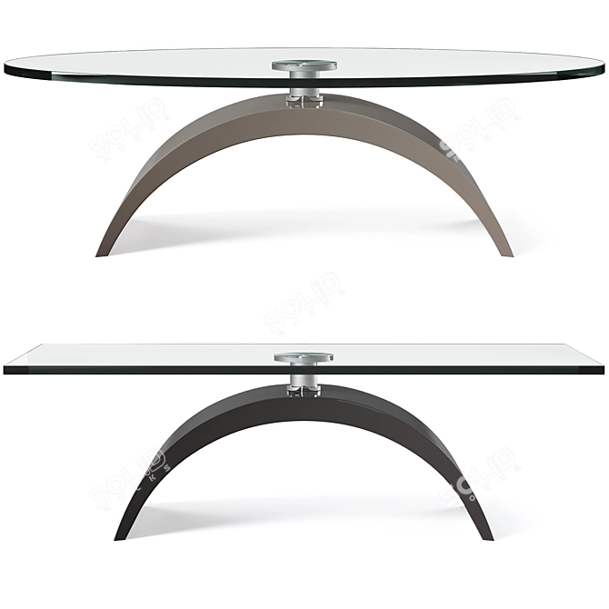 Tudor Coffee Table Tonin Casa 3D model image 2