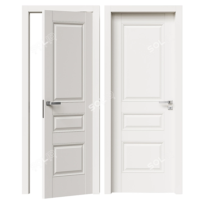 ProfilDoors Interior Door Model 95U 3D model image 1