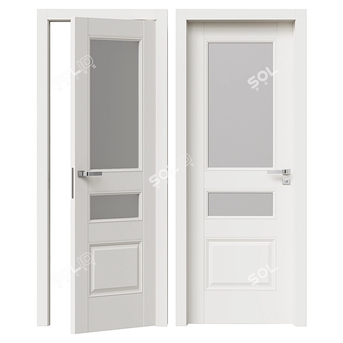 Title: ProfilDoors 94U Interior Door 3D model image 1