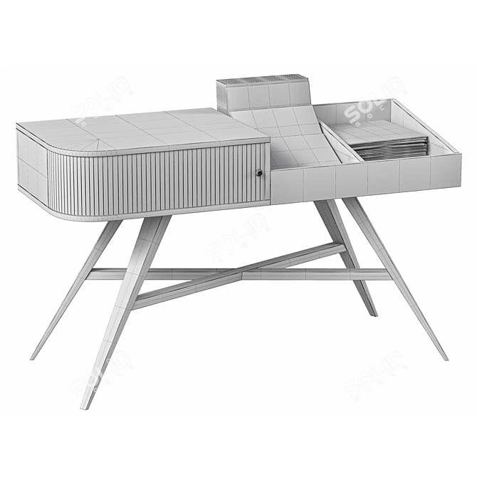 HRDL Vinyl Table: 3D Model 3D model image 8