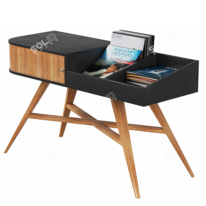 HRDL Vinyl Table: 3D Model 3D model image 9