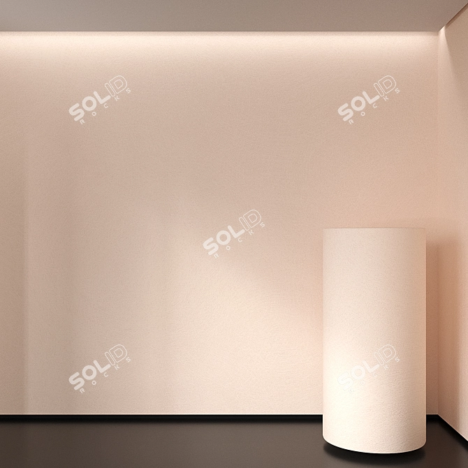 Seamless Stucco Texture Pack 3D model image 1