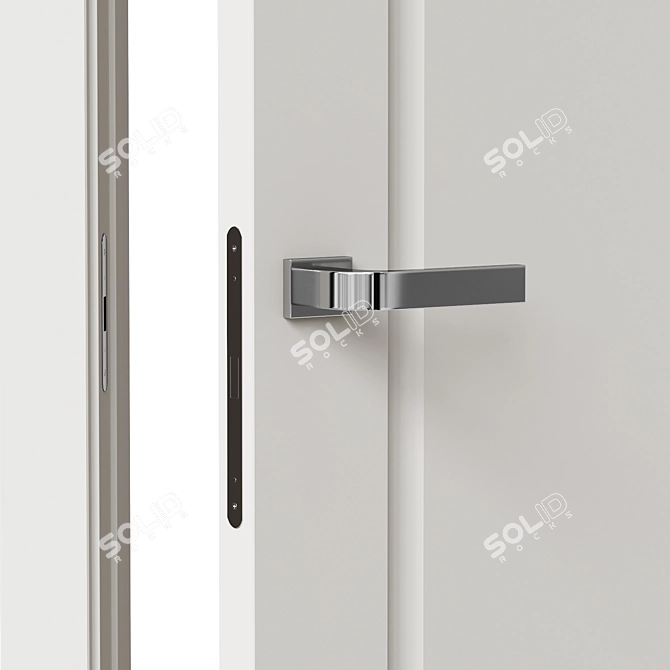 ProfilDoors Interior Door 100U 3D model image 2