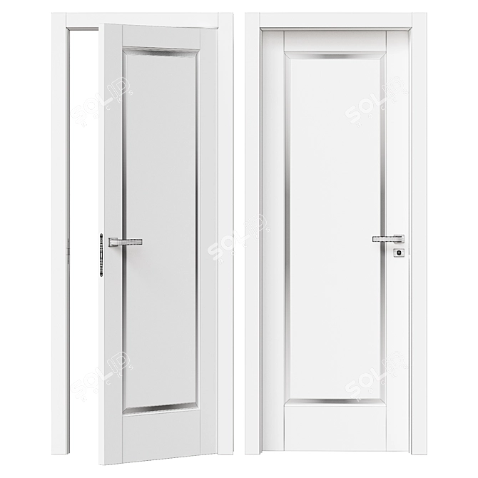 ProfilDoors Interior Door 100U 3D model image 3