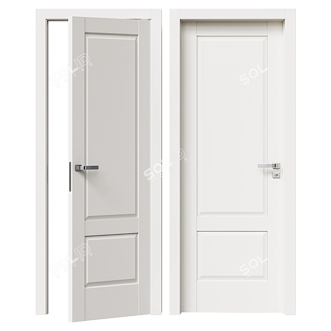 ProfilDoors Interior Door 105U 3D model image 1