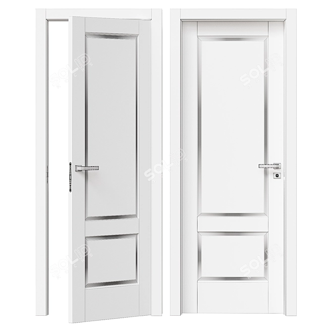 ProfilDoors Interior Door 105U 3D model image 3