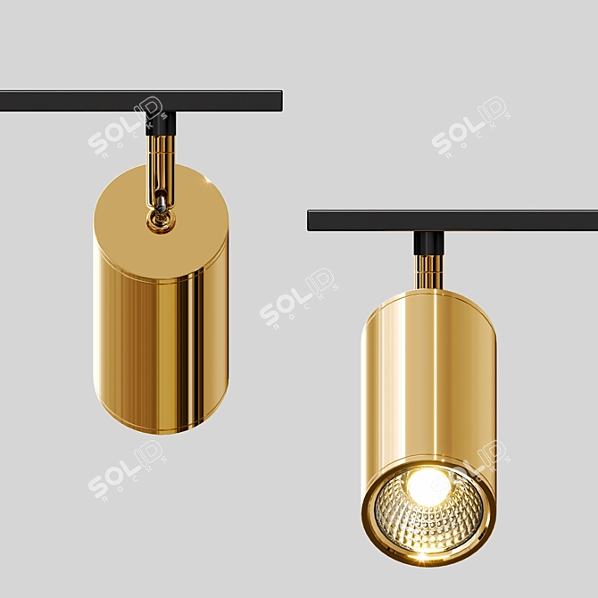 Adjustable Light Fixture: Lino 3D model image 2