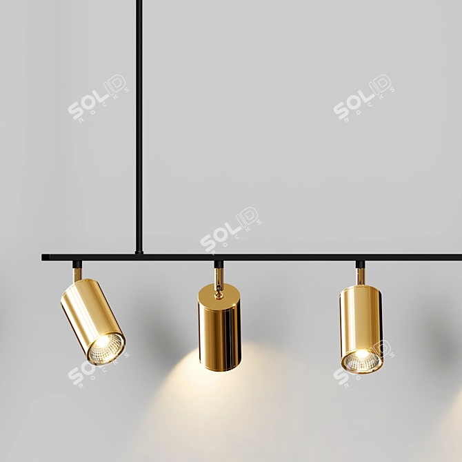 Adjustable Light Fixture: Lino 3D model image 3