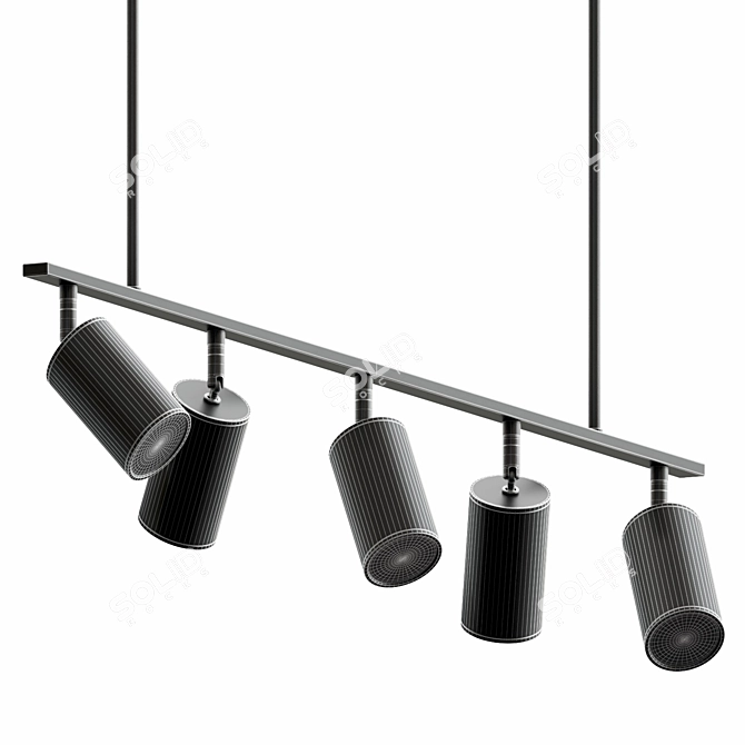 Adjustable Light Fixture: Lino 3D model image 4
