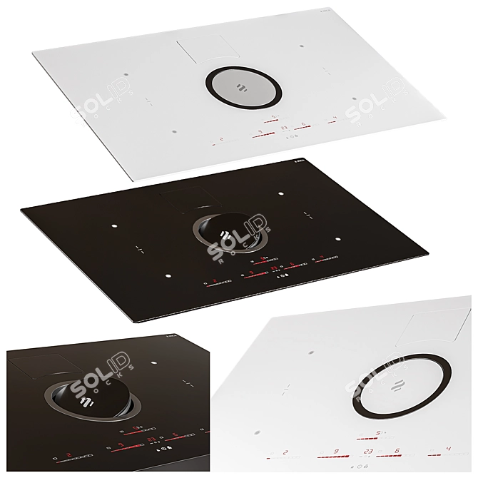 Multifunctional Elica Appliances Set 3D model image 2