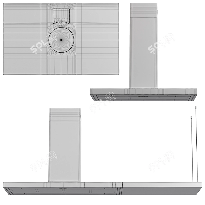Multifunctional Elica Appliances Set 3D model image 9