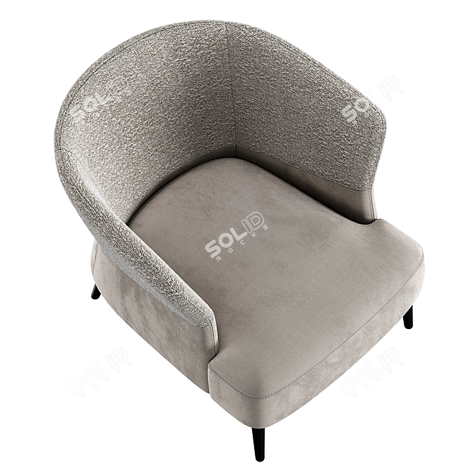 Modern TurboSmooth Chair: Order Now 3D model image 5