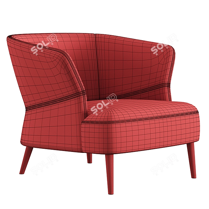 Modern TurboSmooth Chair: Order Now 3D model image 6