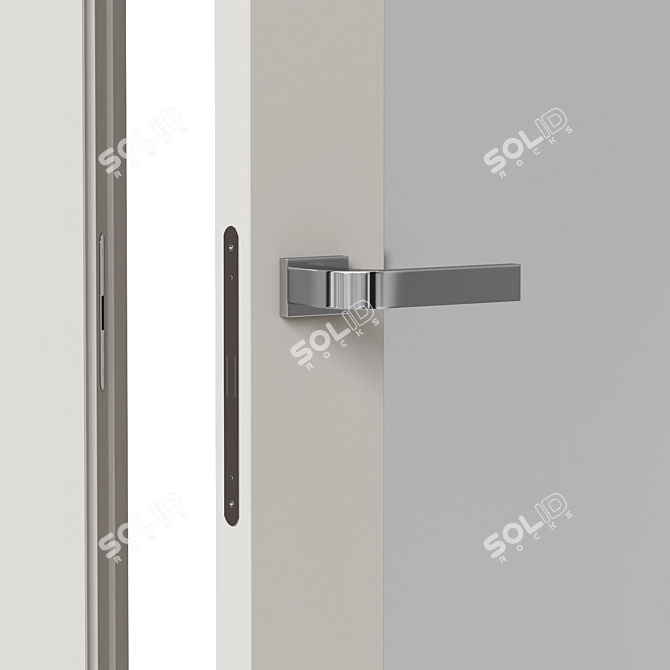 ProfilDoors U 2.19U Interior Door 3D model image 2