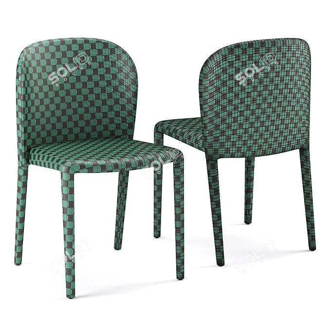 Daisy Cattelan Italia Chair: 3D Model 3D model image 6