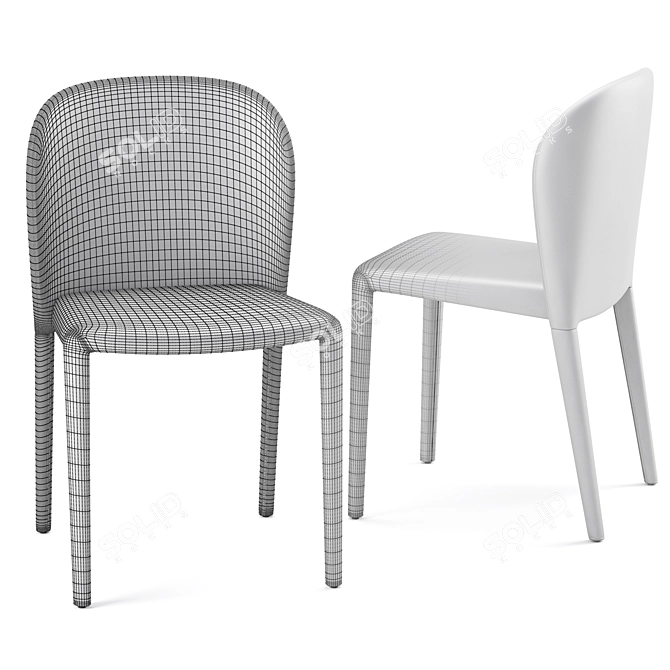 Daisy Cattelan Italia Chair: 3D Model 3D model image 7