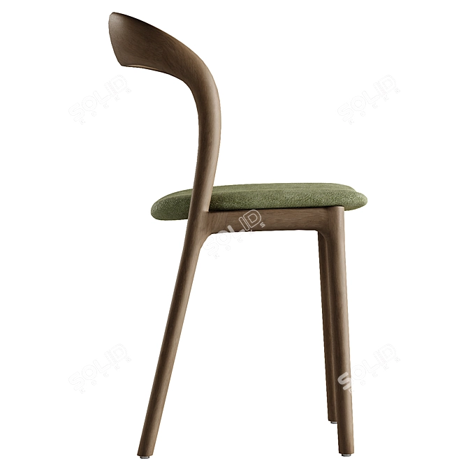 Neva Light Chair: Artisan's Elegance 3D model image 4