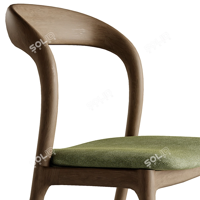 Neva Light Chair: Artisan's Elegance 3D model image 5