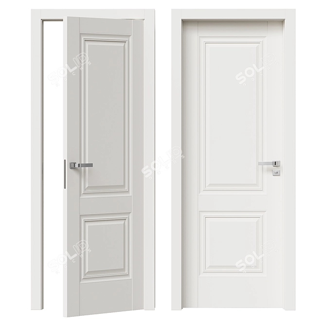 ProfilDoors Interior Door 2.36U 3D model image 1
