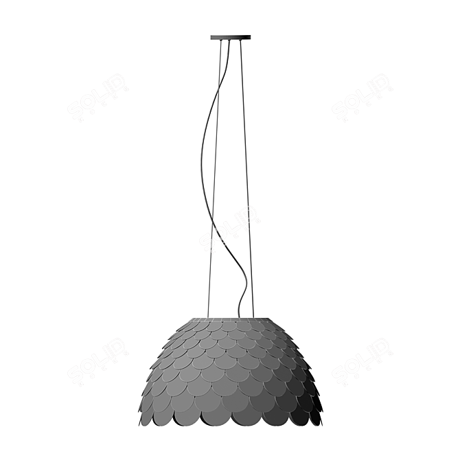 Sleek Design Lamp "Mabel" - Illuminate Your Space 3D model image 2