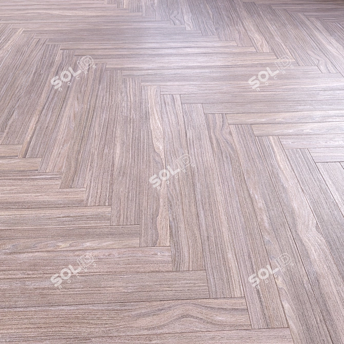 Wood Flooring 3D Model Kit 3D model image 2