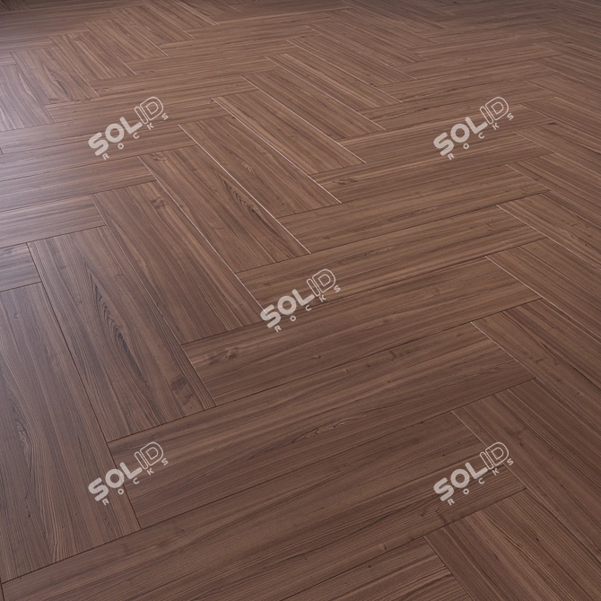 Wood Flooring 3D Model Kit 3D model image 5