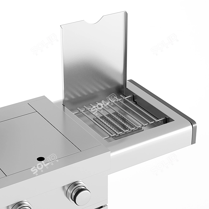  BBQ Grill 3D Models Collection 3D model image 8