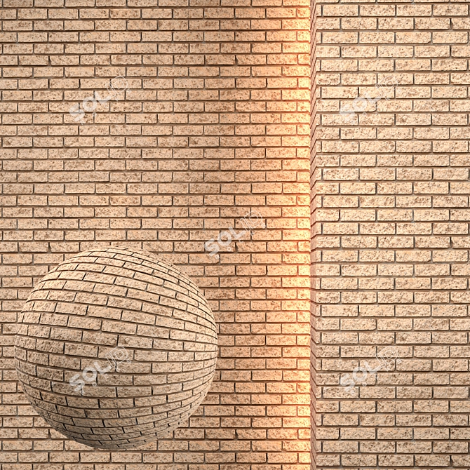 Seamless Brick Texture Pack 3D model image 1