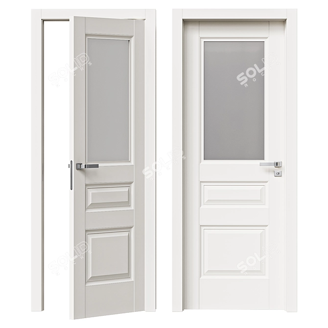 ProfilDoors Interior Door 2.115U 3D model image 1