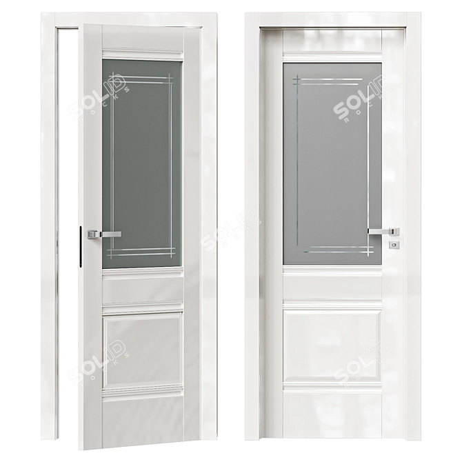 ProfilDoors Interior Door L Series 3D model image 1