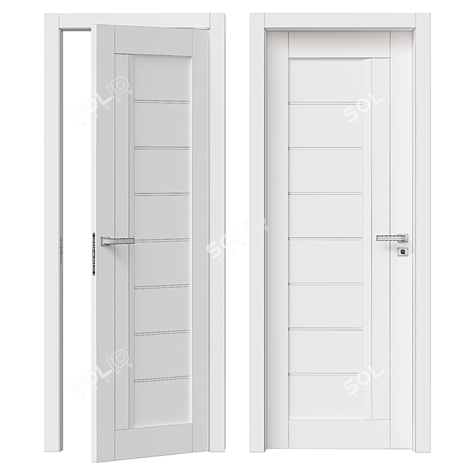 ProfilDoors 17L Interroom Door 3D model image 3