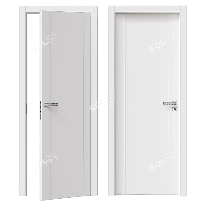 ProfilDoors Interior Door Series L 20L 3D model image 3