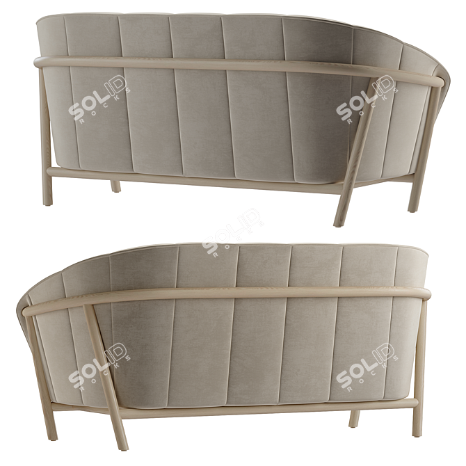 Modern Elegance Yas Sofa Set 3D model image 3