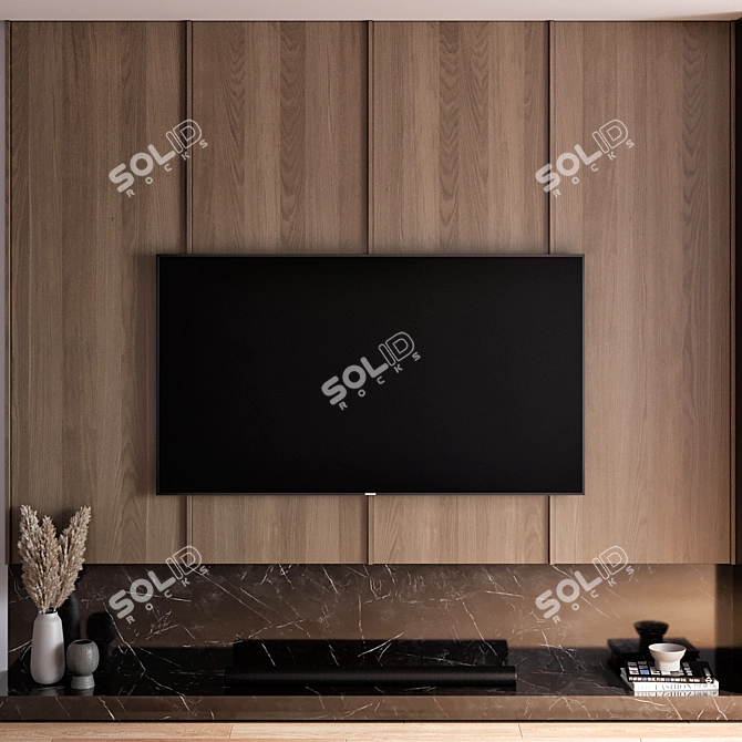 Samsung TV Wall Mount Kit 3D model image 5