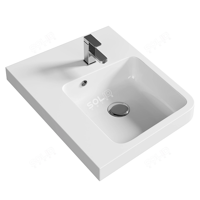 Ravak Be Happy II Sink 3D model image 1