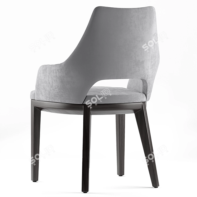 Luxury Giulio Marelli Grace Chair 3D model image 3
